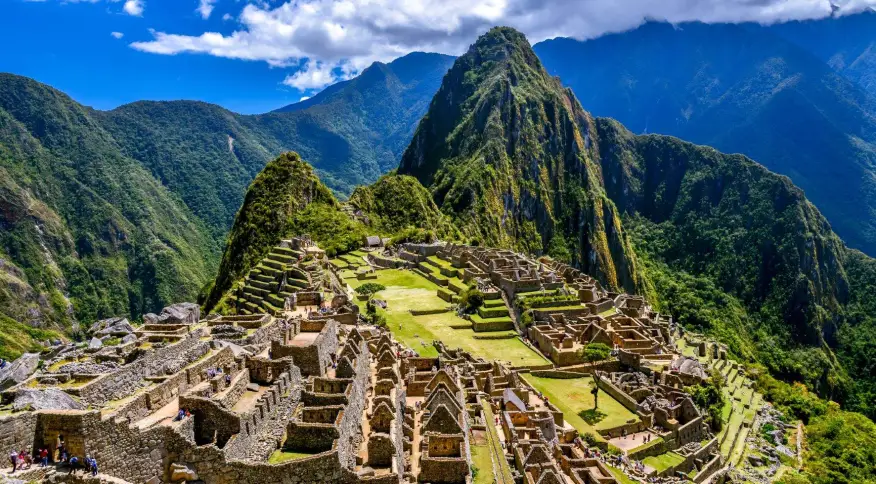 Machu Picchu no Peru